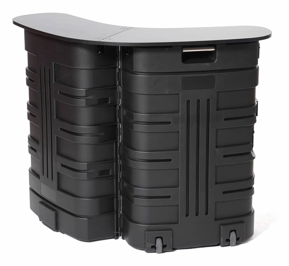 Prdouit comptoir valise exterieur - Adéquat Expo