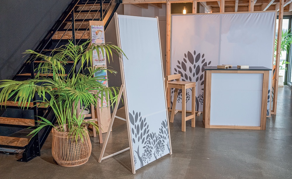 Chevalet bois - Adéquat Expo