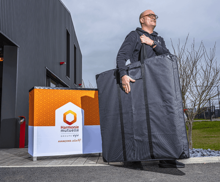 Comptoir indoor outdoor event - Adéquat Expo