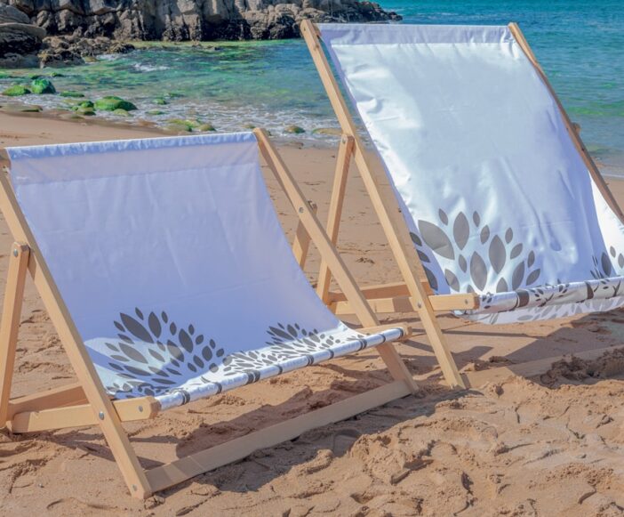 Transat en bois personnalisable - Adéquat Expo