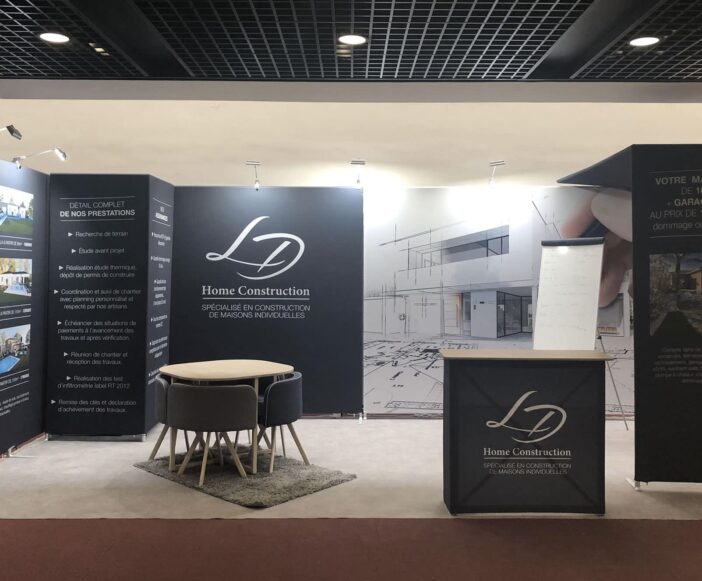 Stand Contour Adéquat Expo - aménagement intérieur