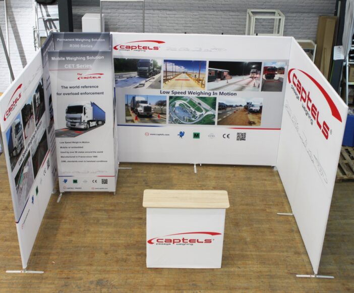 Stand Contour Adéquat Expo - espace accueil