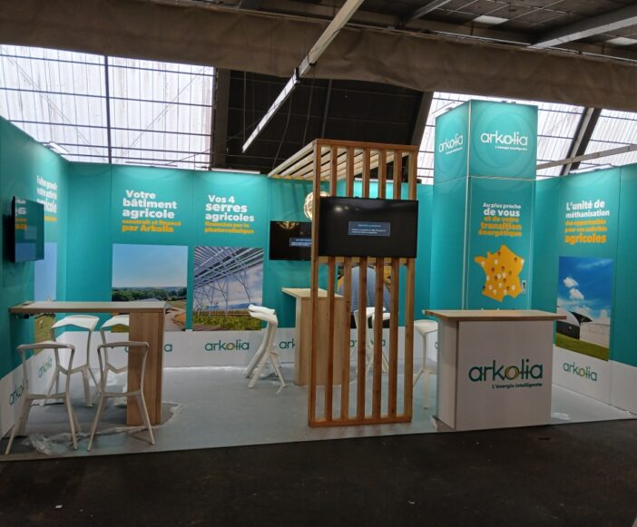 Stand wood line modulaire - Adéquat Expo