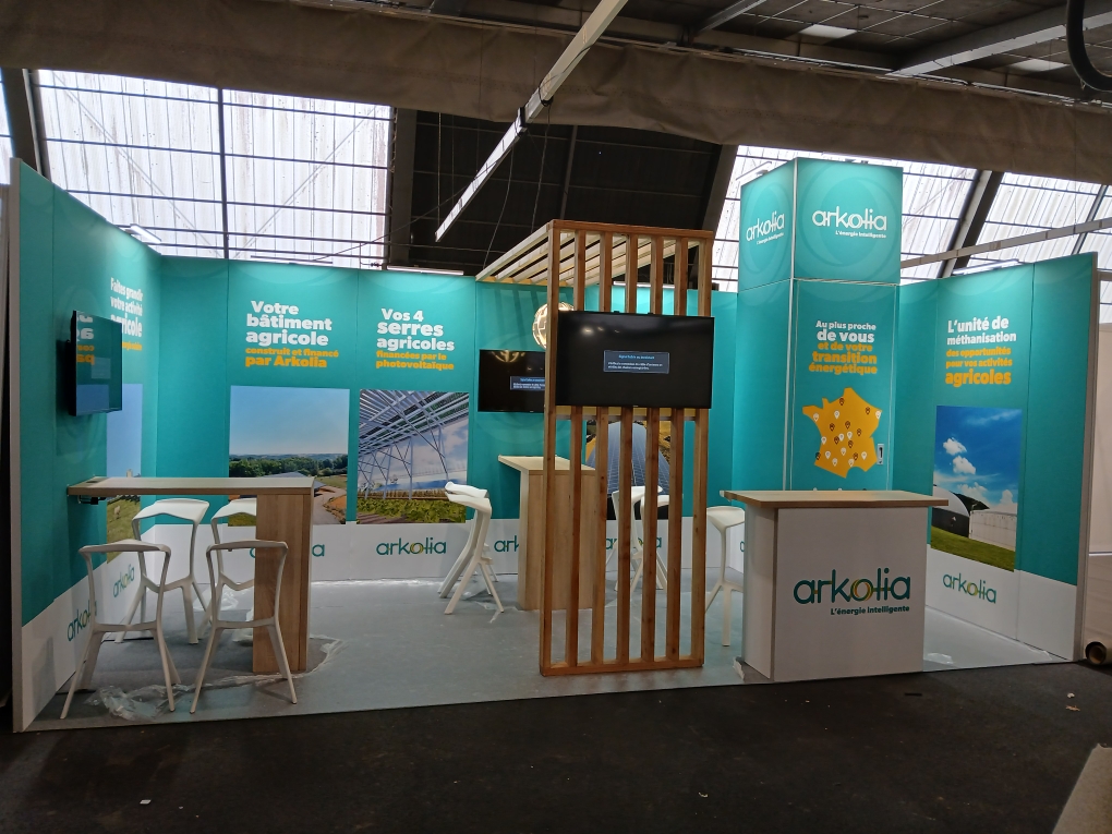 Stand wood line modulaire - Adéquat Expo